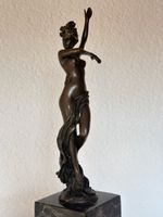 Art Deko Milo „Tanzende Frau“ Bronze,Marmor  Paris 1960
