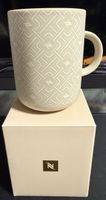 Grande tasse Nespresso beige avec motif géométrique