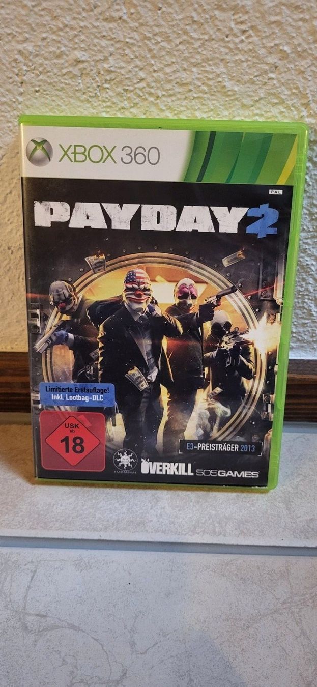 Microsoft Giochi: Xbox 360 Spiel - Payday 2 – Usato da Münsingen venduto da Heroism2010