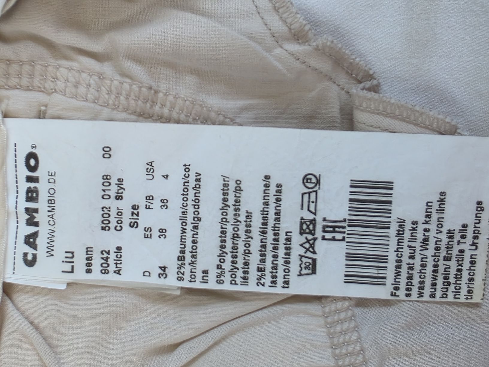 Cambio Pantaloni: Damenhosen-CAMBIO – Nuovo (secondo la descrizione) da Pfäffikon SZ venduto da hrs_k2tn 5