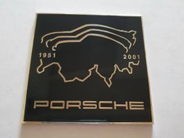 Plaque badge automobile vintage Porsche Club Switzerland