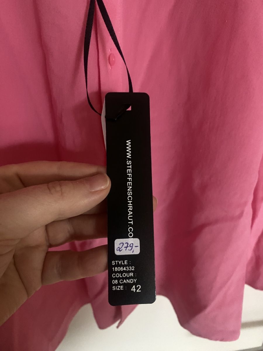 Steffen Schraut Blusen: NEU Bluse Steffen Schraut Gr. 42 Seide Pink – Neu und originalverpackt aus Muensingen von drleevsy 7