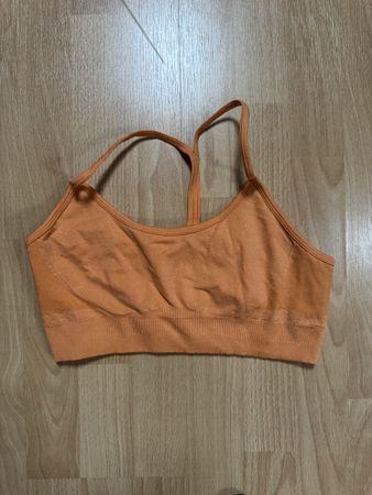 Sport BH AYBL orange Racerback Design Grösse M g