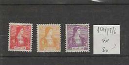 timbre 104  -105 - 106 **