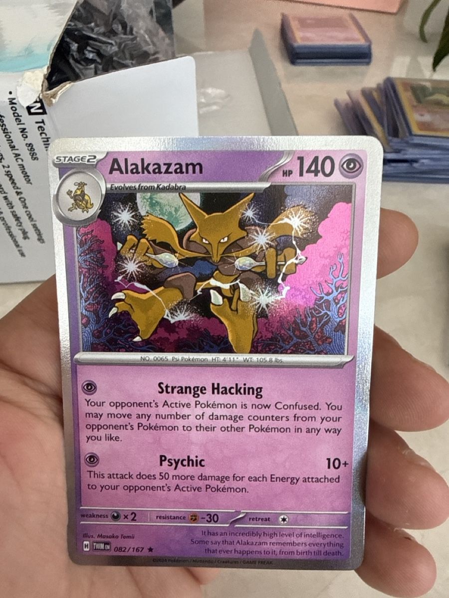 Pokémon Carte collezionabili: Holo AlakazamKarte  – Usato da Geroldswil venduto da Marseille11 1