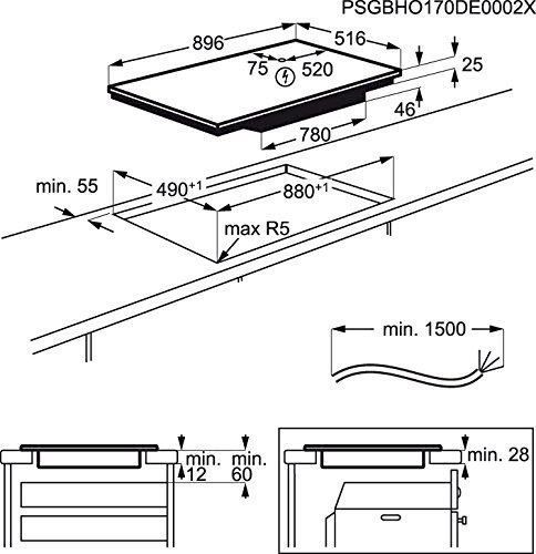 AEG Cuisinières: AEG IKE95454XB Kochfeld Induktion – Neuf avec emballage d'origine à Bottighofen par zaap 3