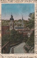 St.Gallen-St.Georgenstrasse-lumineszierender Leuchtdruck1906
