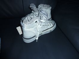 Rebecca White Leder Sneaker aus Nile Shop Gr. 36 neu
