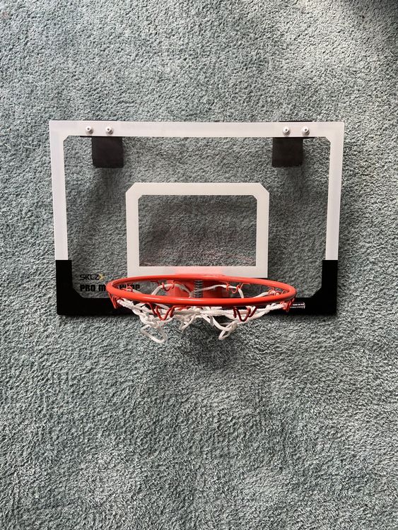 SKLZ Pro Mini-Basketballkorb - Höhenverstellbar 106-213cm, Mobiler Korb Für Innen & Außen