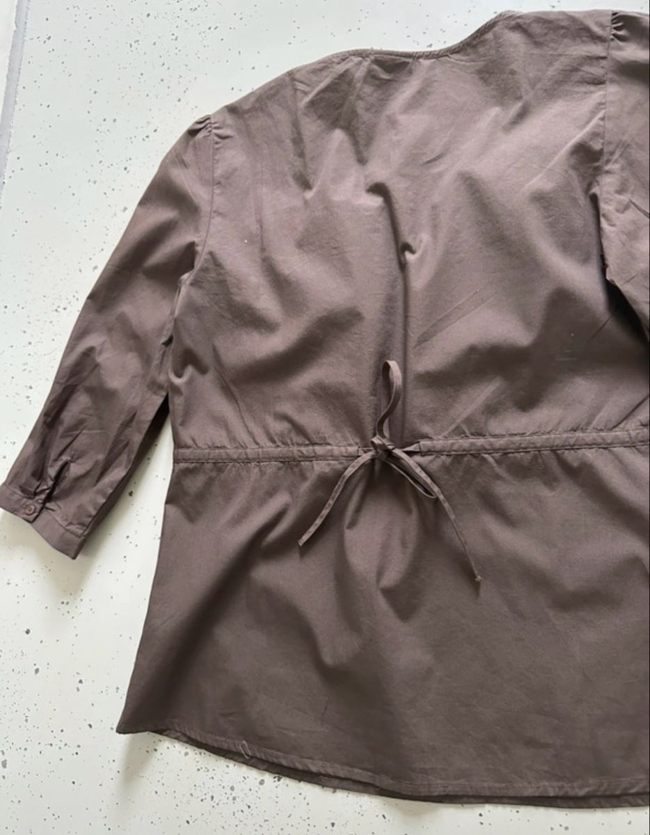 Camicette: Damen y2k Bluse blue motion braun Baumwolle M – Nuovo (secondo la descrizione) da Walzenhausen venduto da Zaisan 5