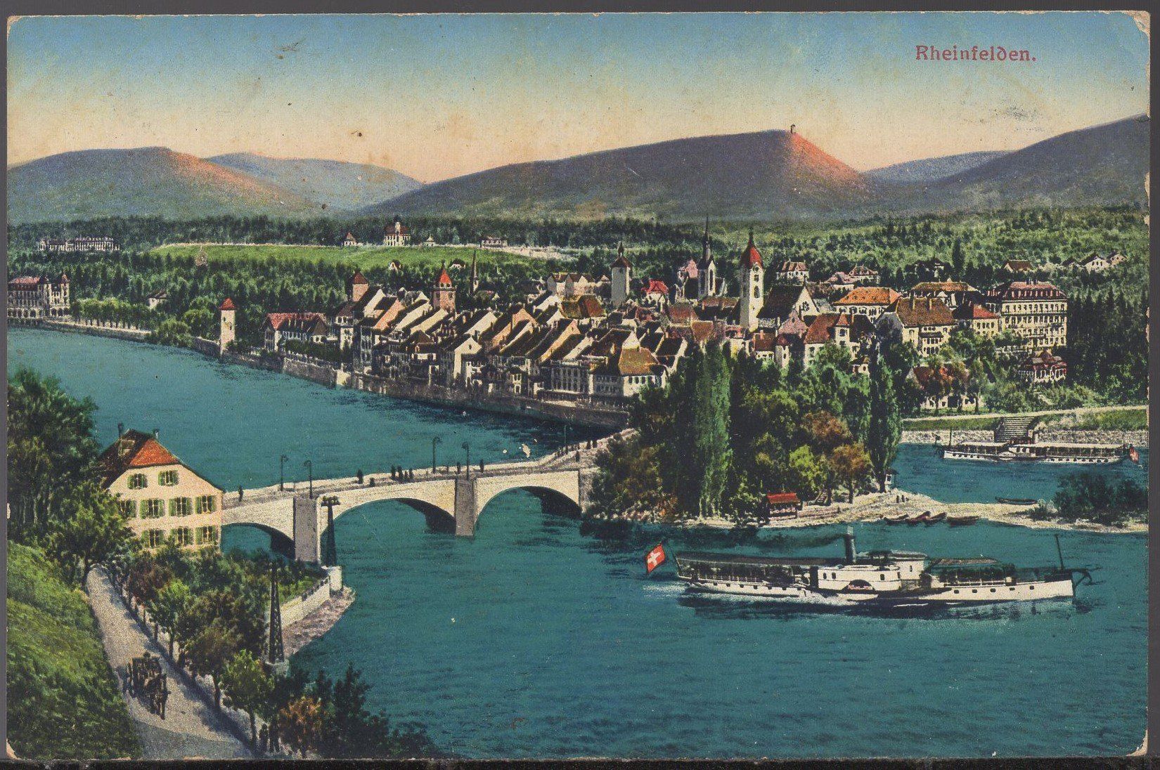 Cartes postales: RHEINFELDEN  1911   Feldpost – D'occasion à Aarau par kufi44