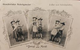 Geschwiter Schrögmeier - Hansl und Mirzl - 1901
