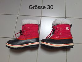 Sorel Stiefel Pink in Grösse 30