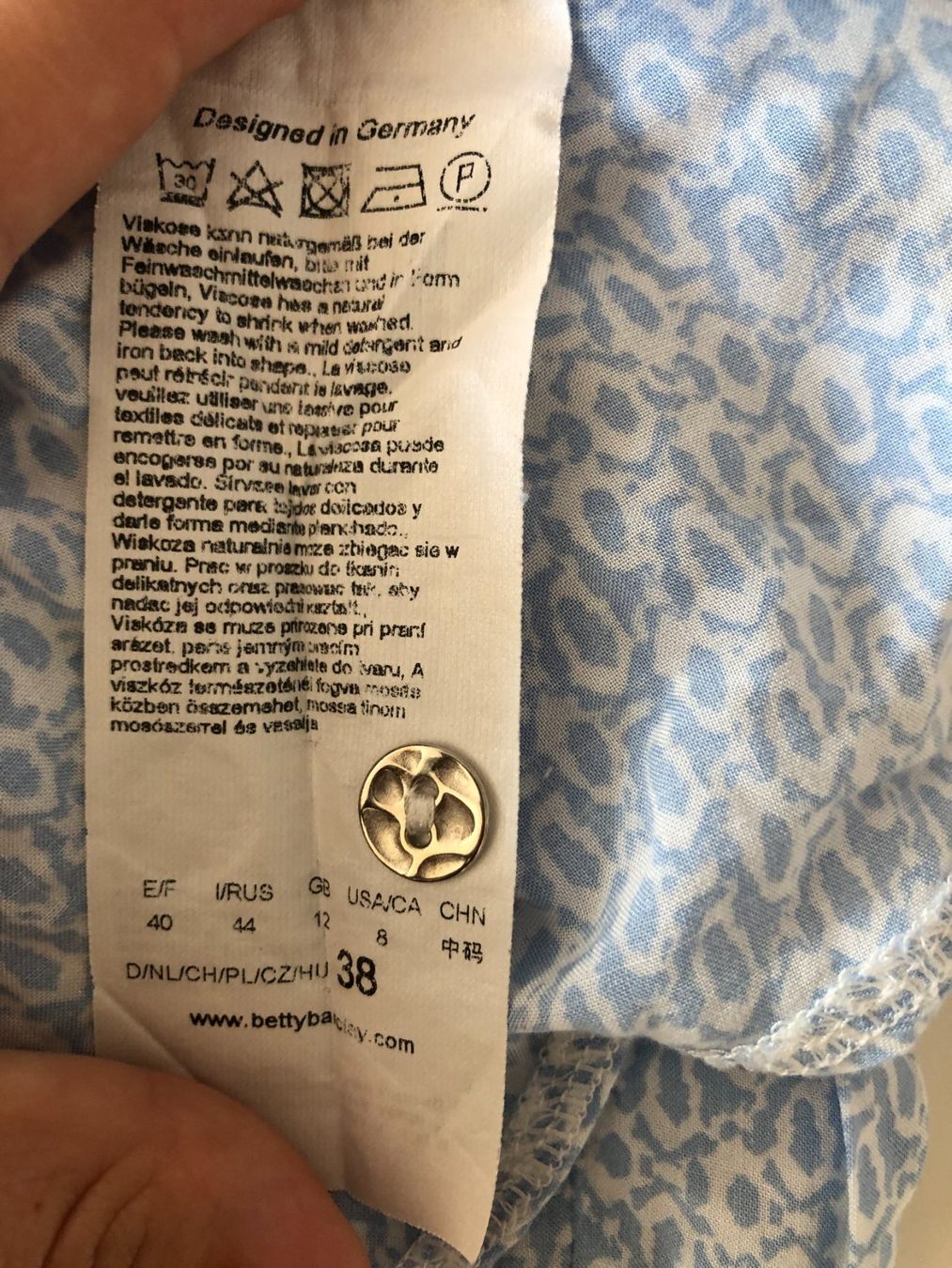 Betty Barclay Camicette: Damenbluse Gr. 38 - neuwertig – Nuovo (secondo la descrizione) da Luzern venduto da mhbob 4