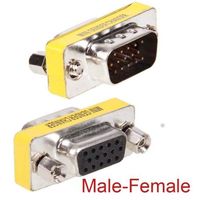 Mini Gender Changer VGA Adapter Stecker, Preis pro Stück.