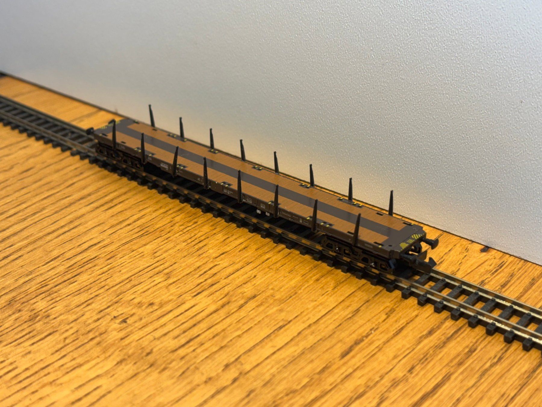 Modellini di ferrovie: L2424: Containerwagen (Spur N) – Usato da Birsfelden venduto da Birs_25