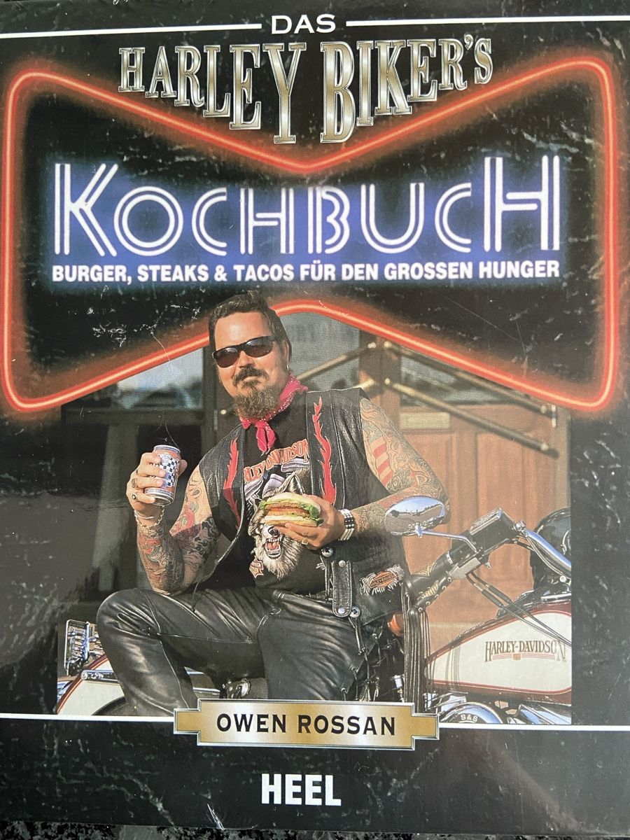 Libri: Biker Kochbuch – Nuovo e nell'imballaggio originale da Dachsen venduto da Jimmy0