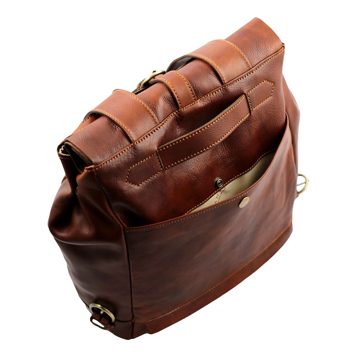 Zaini: Rucksack aus Santiago-Leder – Nuovo e nell'imballaggio originale da Wittenbach venduto da bes_k8vr 3
