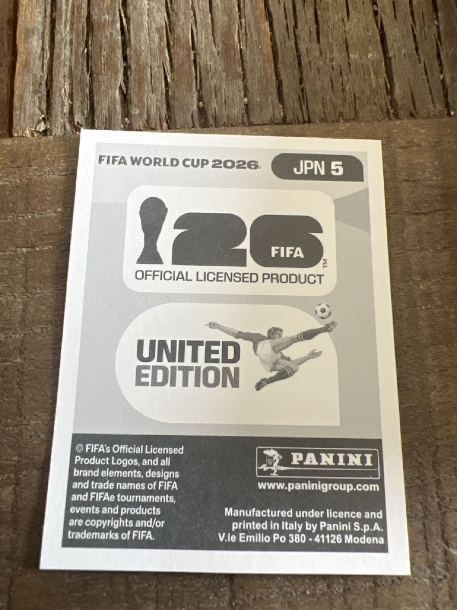 Panini Carte collezionabili: JPN 5 – Nuovo (secondo la descrizione) da Balsthal venduto da pas_6qqf