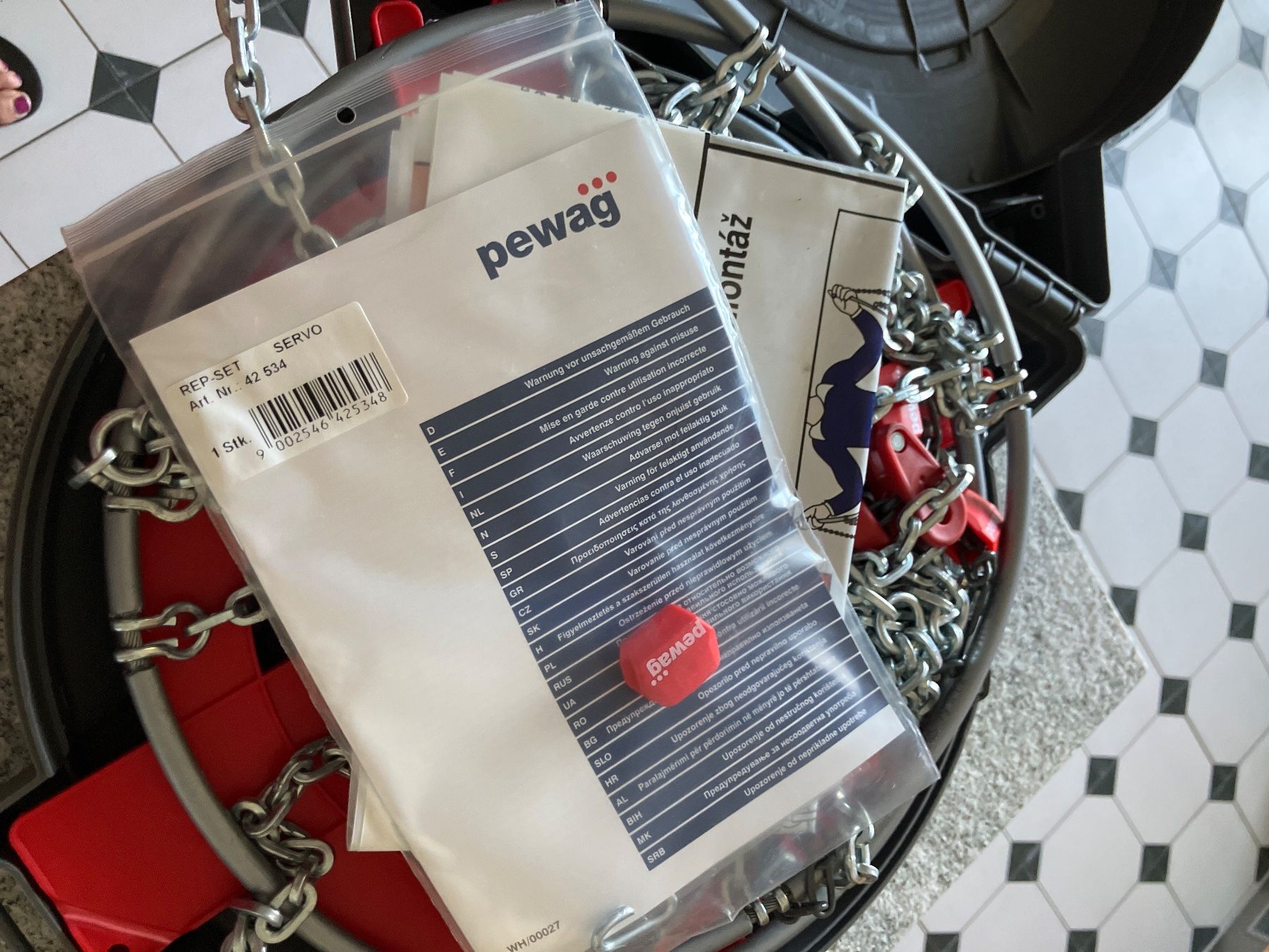 Catene da neve: pewag servo RS 79 Schneeketten – Nuovo (secondo la descrizione) da Basel venduto da Wiub 3