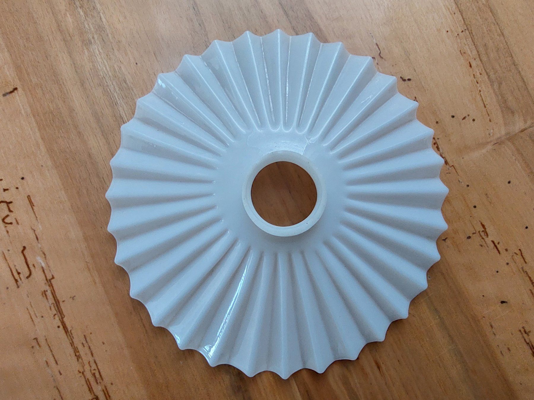 Paralumi: Lampenschirm Glas antik – Usato da Köniz venduto da CJAH 1