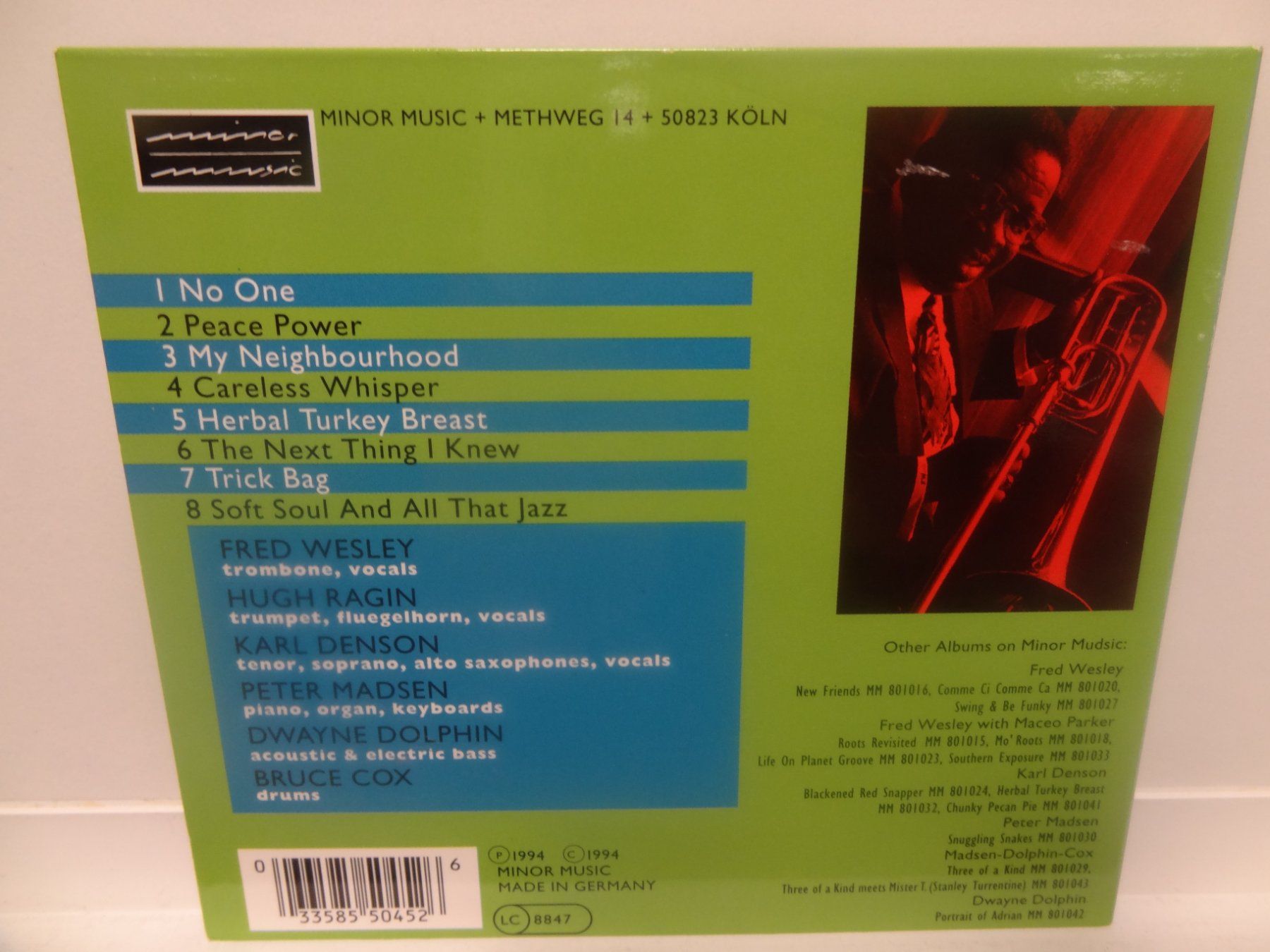 CD: Fred Wesley - Amalgamation CD – Usato da luzern venduto da musicandart 1