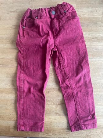 Jeans COOP NATURALINE bordeaux rot Grösse 92 Hose