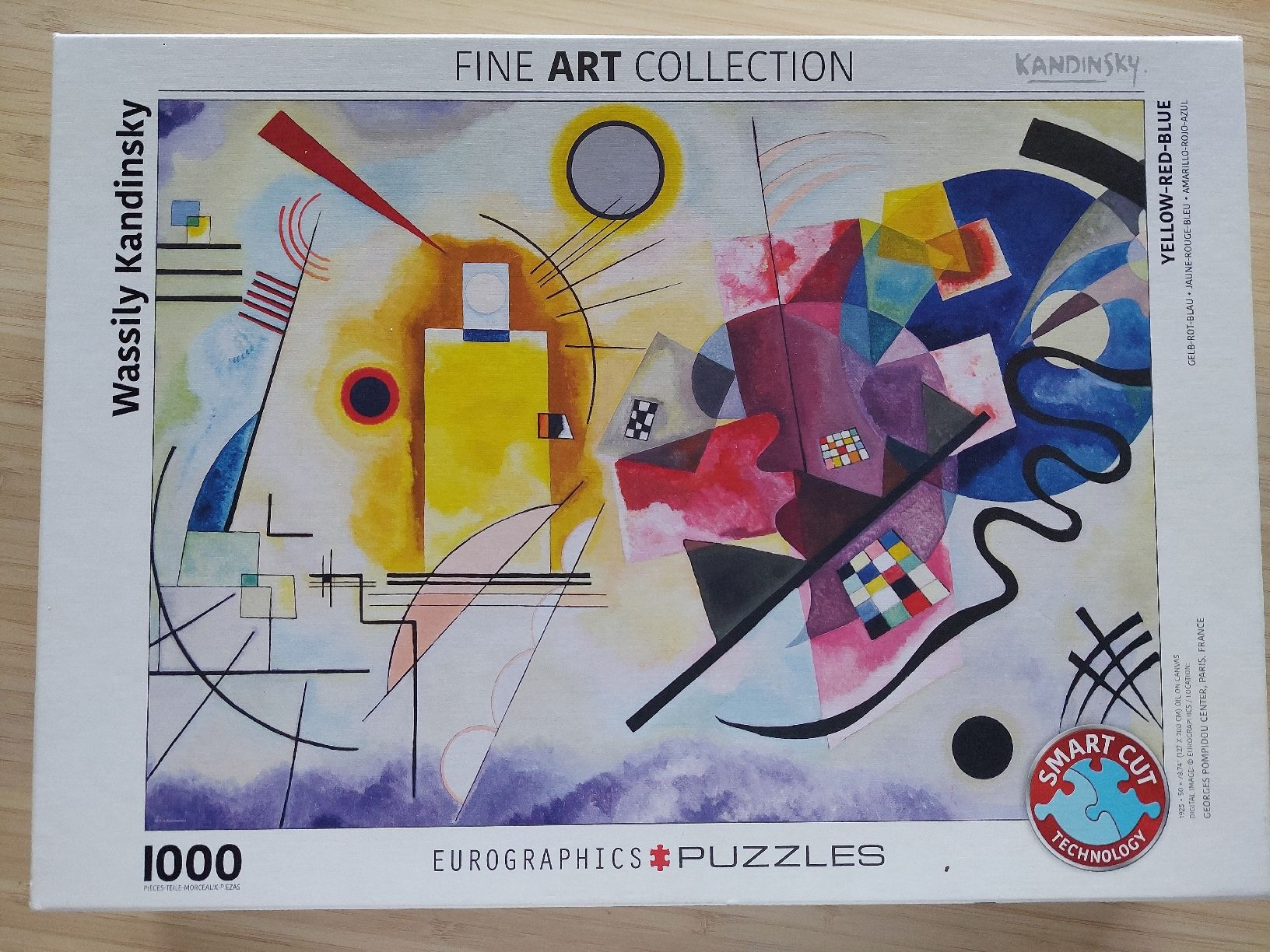Puzzles: Kandinsky Puzzle 1000 Teile – Gebraucht aus Winkel von Messias