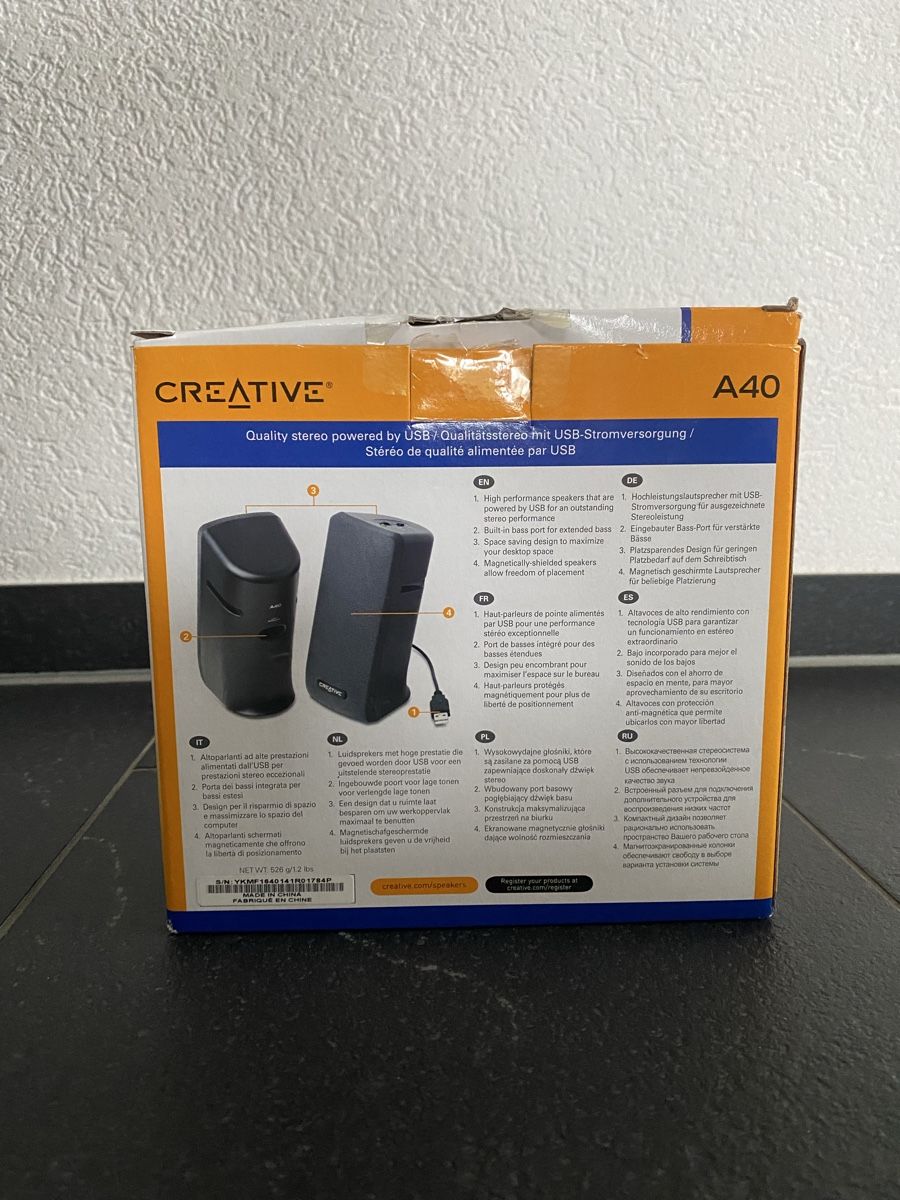 Creative Casse acustiche: Creative Lautsprecher-boxen – Usato da Lützelflüh-Goldb venduto da flu_q9tg 4