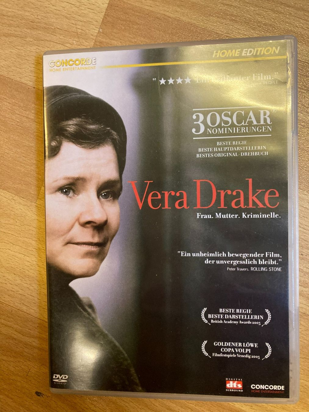Tutti i DVDs: Vera Drake DVD – Usato da Gümligen venduto da Storcko