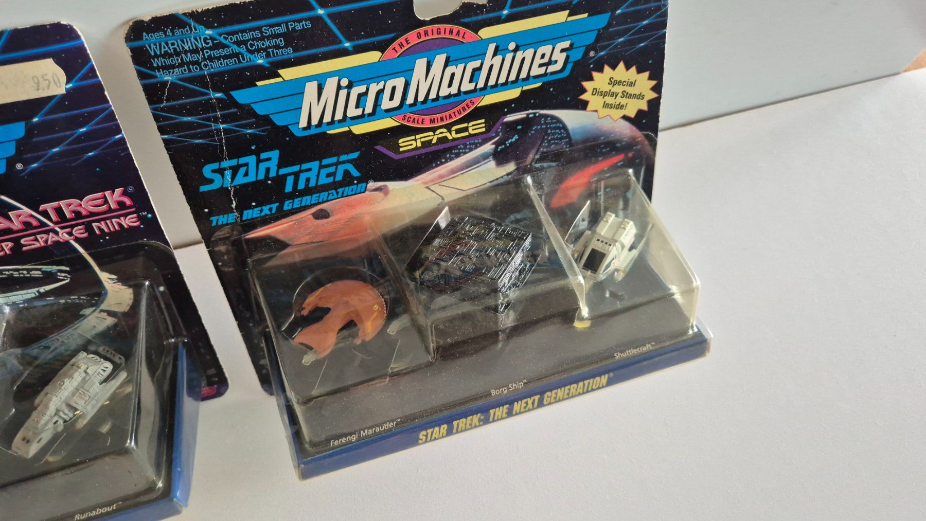 Micro Machines Spielzeuge: Micro Machines Star Trek 3er Set Raumschiffe - Ungeöffnet – Neu und originalverpackt aus Bassersdorf von retrolab 1