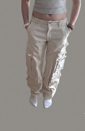 Beige H&M Cargo Pants EU 40 / US 8 - Great Condition!