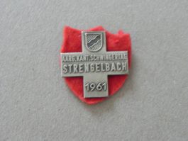 Abzeichen Brosche Schwingfest Schwingen Strengelbach AG 1961
