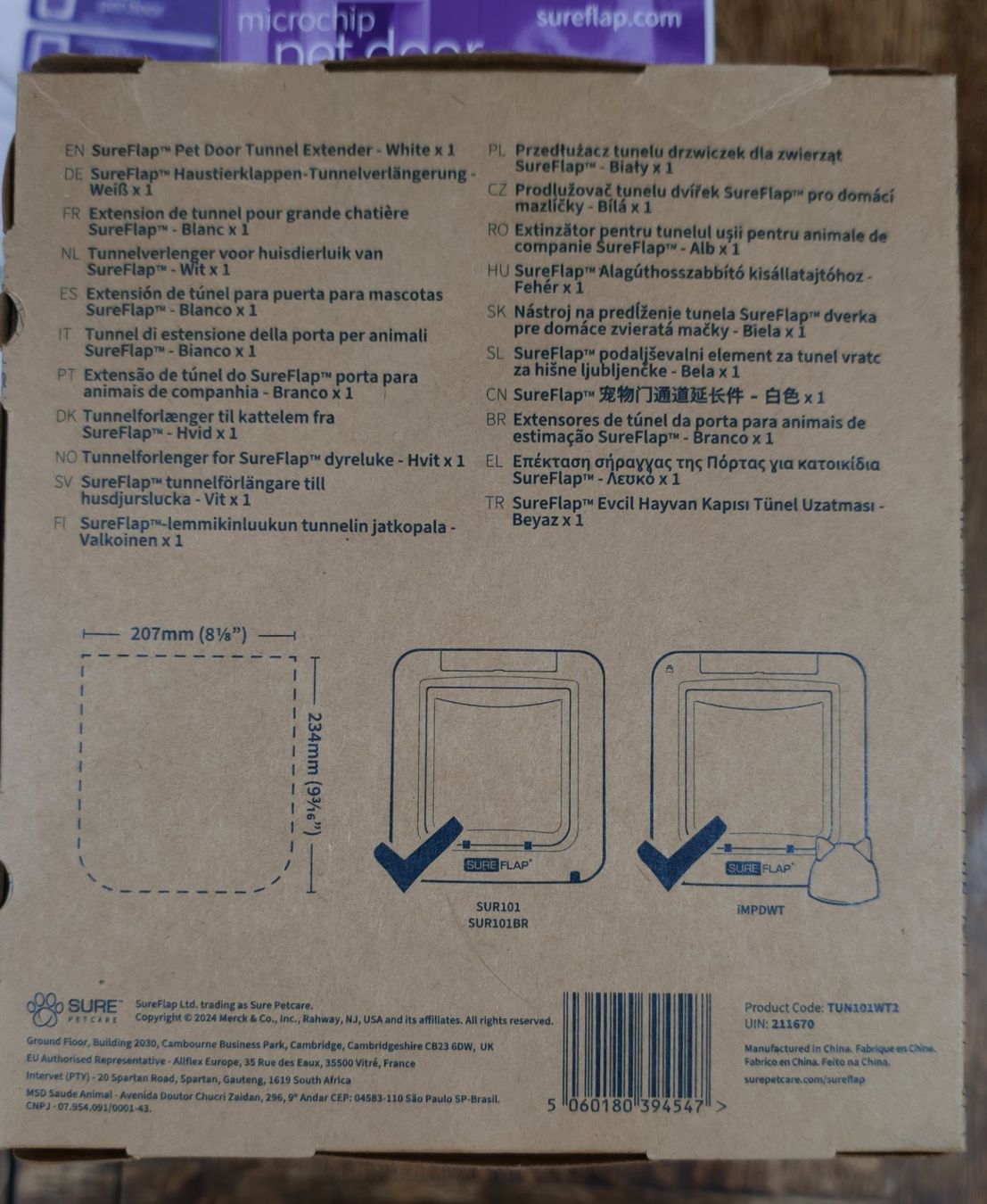 Katzenklappen: Neu SureFlat Haustierklappe XXL kleine Hunde oder Katzen – Neu und originalverpackt aus Altstätten SG von CuratedChapter 2