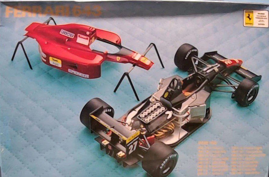 Ferrari Modellini d'auto: Ferrari 643 Modellbausatz 1:24 von Rosso – Nuovo e nell'imballaggio originale da Tafers venduto da Damm22