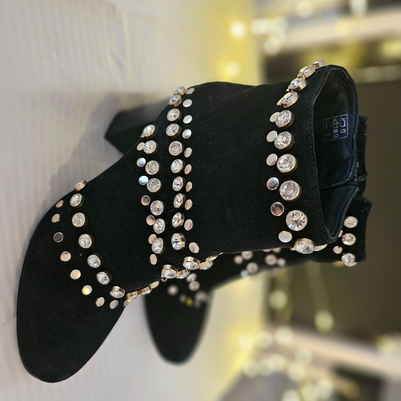 Scarpe da donna: Strass stiefletten   HUMANIK  gr 39 – Nuovo e nell'imballaggio originale da wolfhalden venduto da 46464646 7