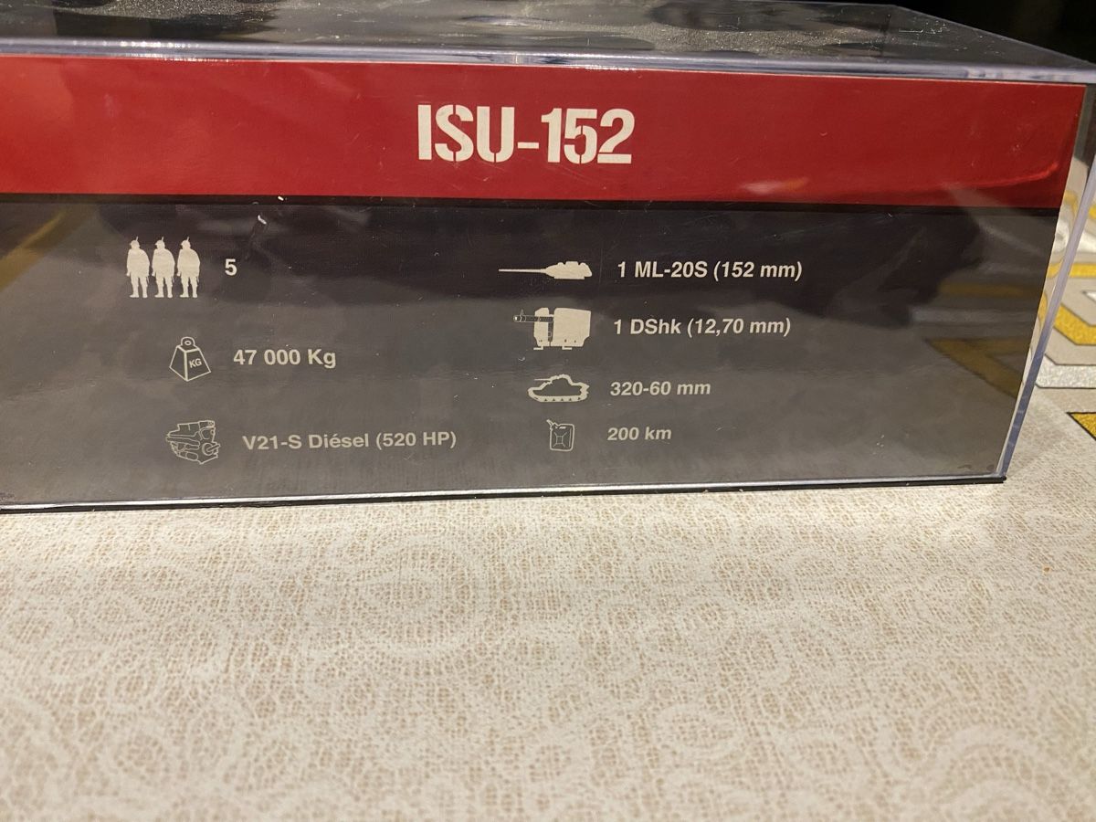 Kit di modellismo & Modellini statici: Panzer ISO - 152 - 4th Guards Tank Army – Usato da St. Margrethen SG venduto da Alfista_159 5