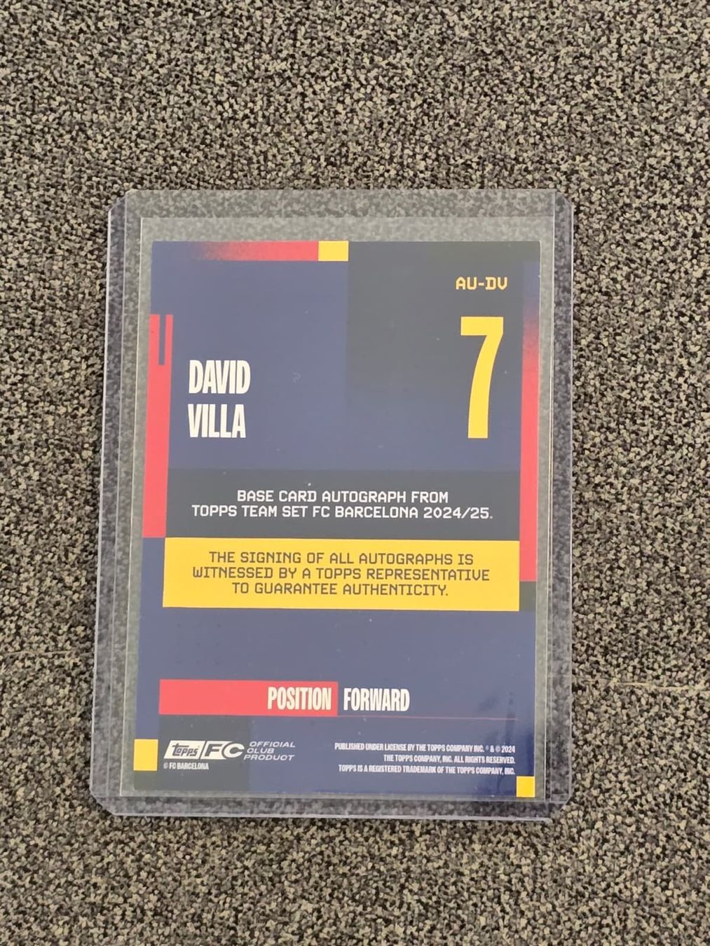 Topps Sammelbilder & Trading cards: Topps Set Nummeriert+Autogramm, Pacho, Reitz, Villa – Neu (gemäss Beschreibung) aus Uzwil von Dkcryp 3