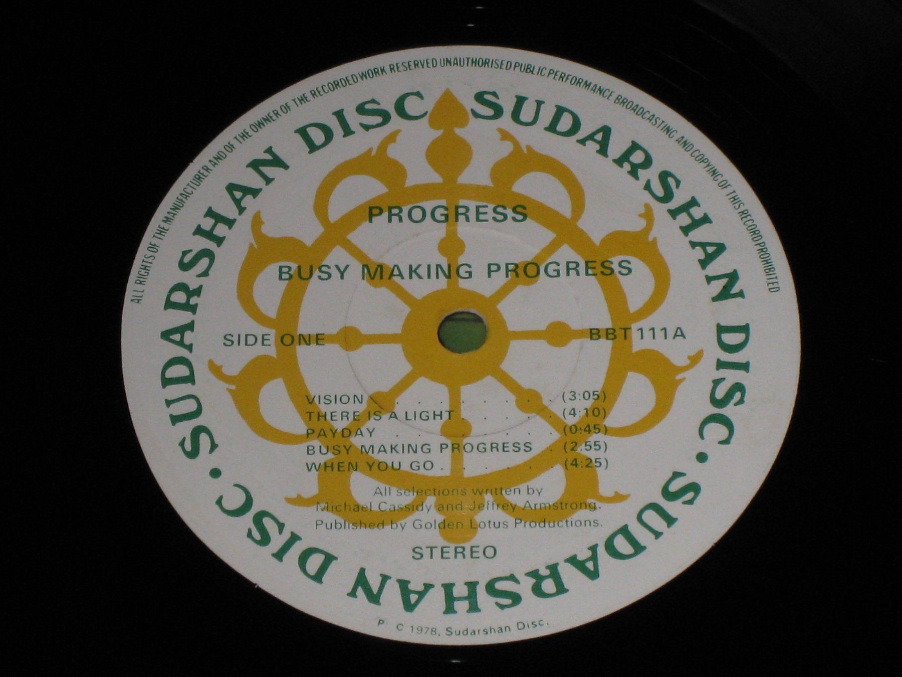 Vinyles: LP - PROGRESS - BUSY MAKING PROGRESS – D'occasion à Steckborn par Quo7 1