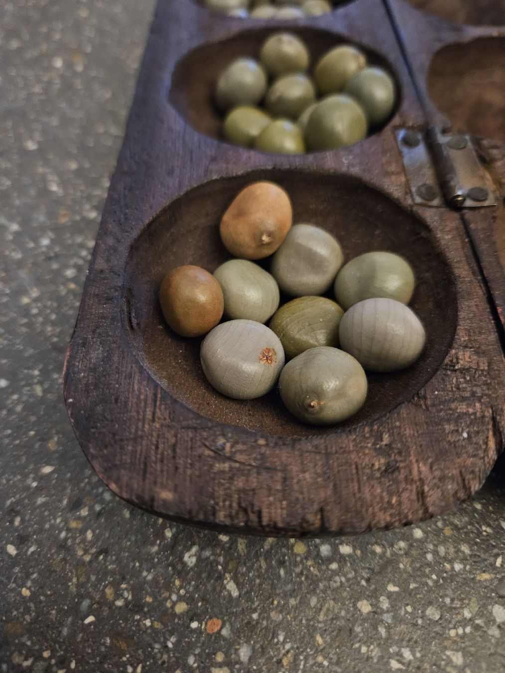 Spiele: Mancala Spiel, Holz – Gebraucht aus Anwil von tamoos 4