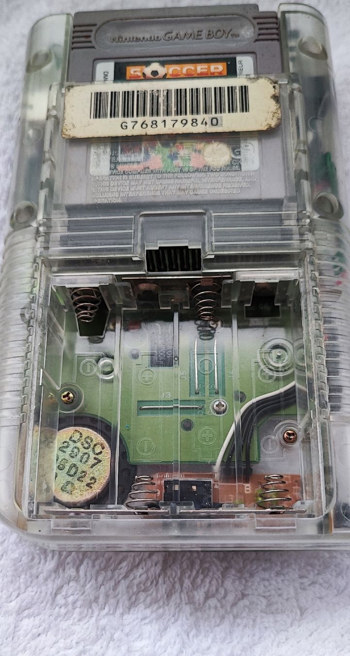 Nintendo Jeux: Original Nintendo Game Boy DMG-01 Transparent/Clear. – D'occasion à Zollikofen par zar_j67f 8