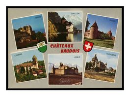 CHÂTEAUX VAUDOIS - 1960 "6 Châteaux en Multi-Vues"