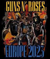 GUNS 'N ROSES Europe 2023 Tour-Shirt - NEU