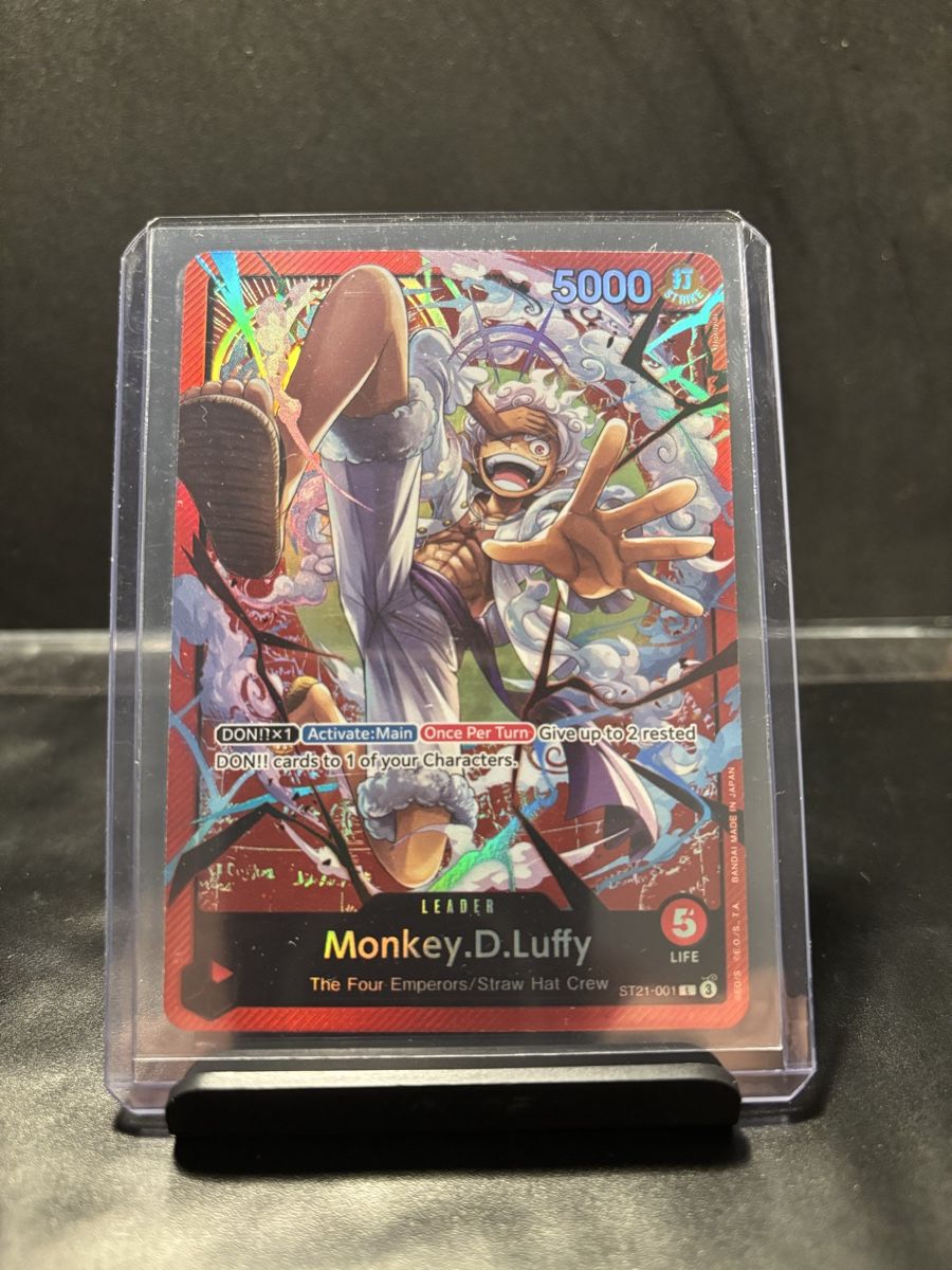 Bandai Sammelbilder & Trading cards: Monkey.D.Luffy Leader Red - One Piece - ENG - Mint – Neu (gemäss Beschreibung) aus Bellinzona von Cook_