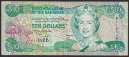 Bahamas 10 Dollars 1996