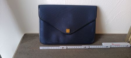 DIOR POCHETTE VITAGE, blau.