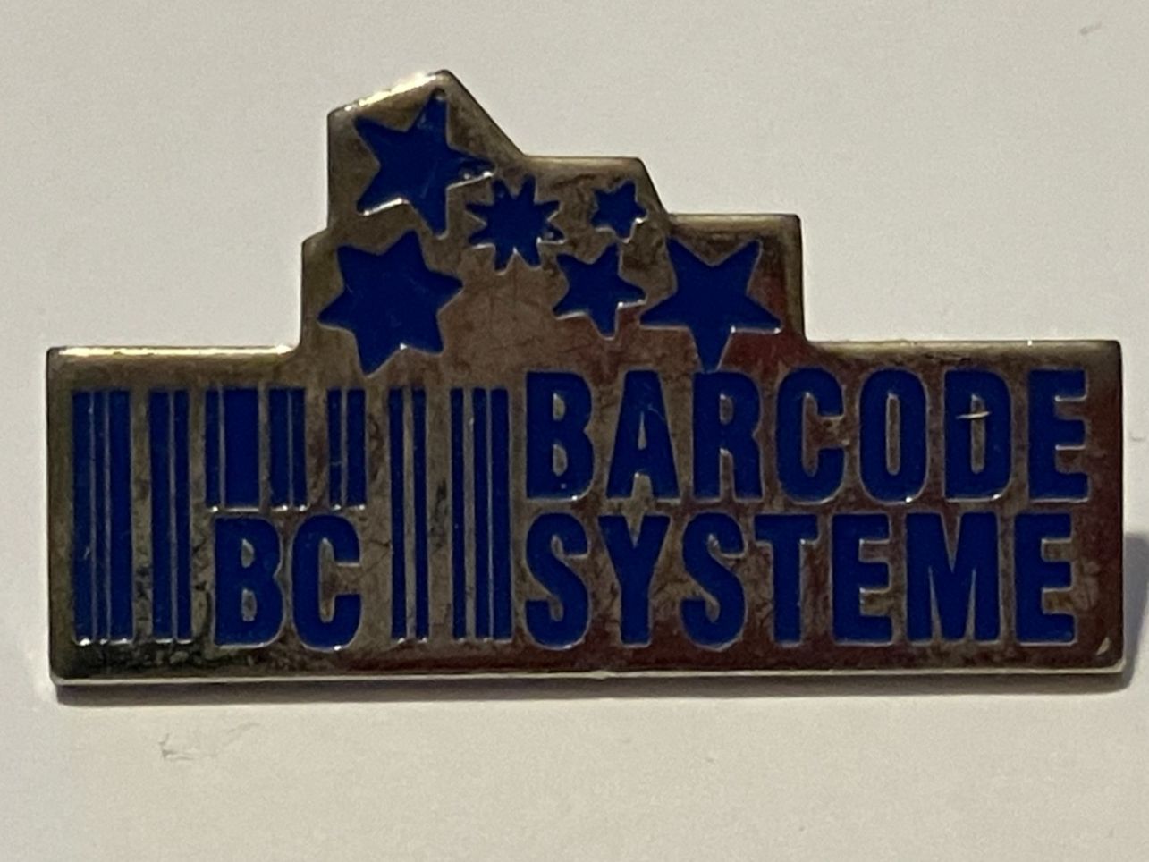 Placchette & Badge: 1 Pin BC Barcode Systeme – Usato da Basel venduto da djwwpp