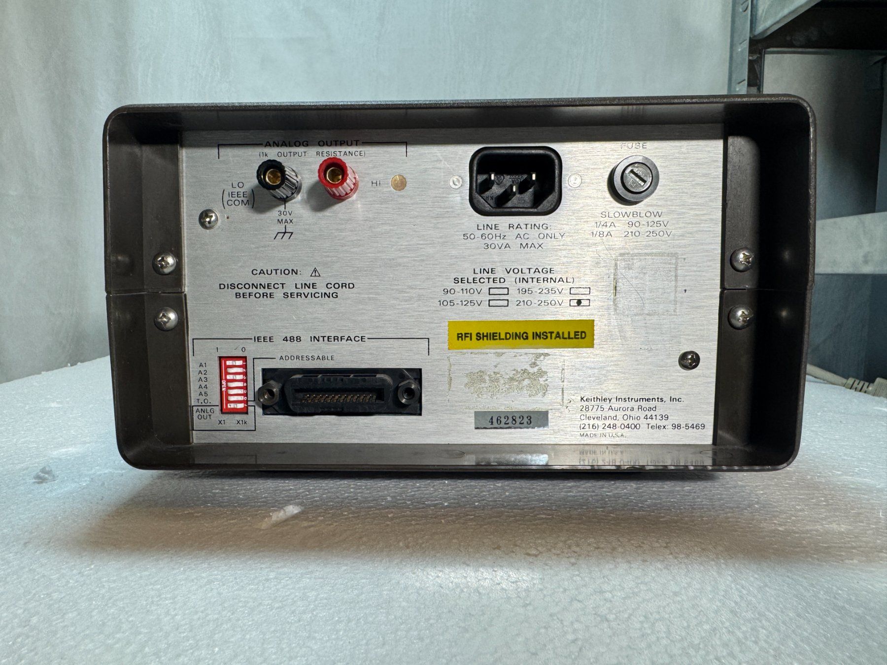 Misurare: Keithley 181 Nanovoltmeter – Usato da Dübendorf venduto da ale_vm9w 4