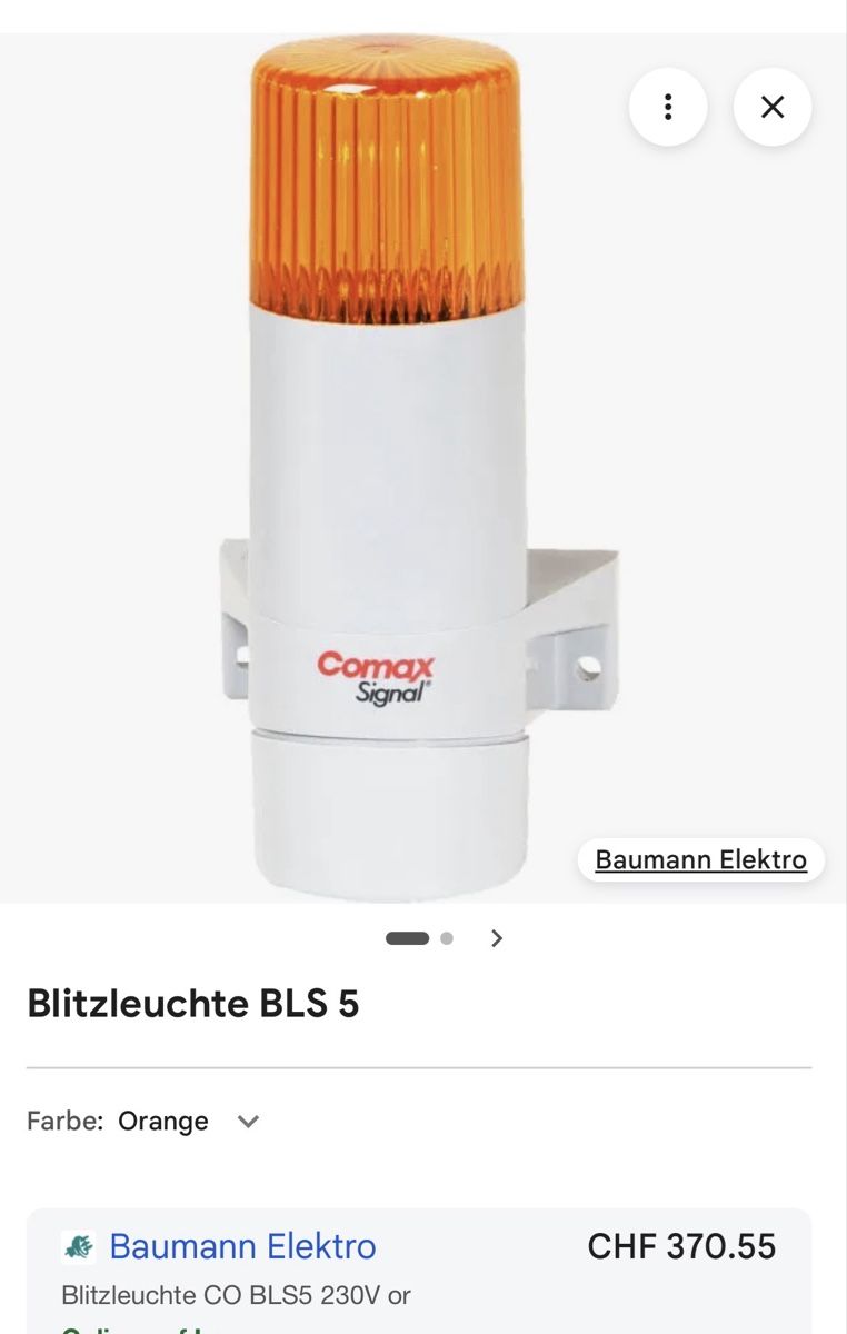 Lampade: Blitzleuchte Comax – Usato da Oberengstringen venduto da Affeier0 3