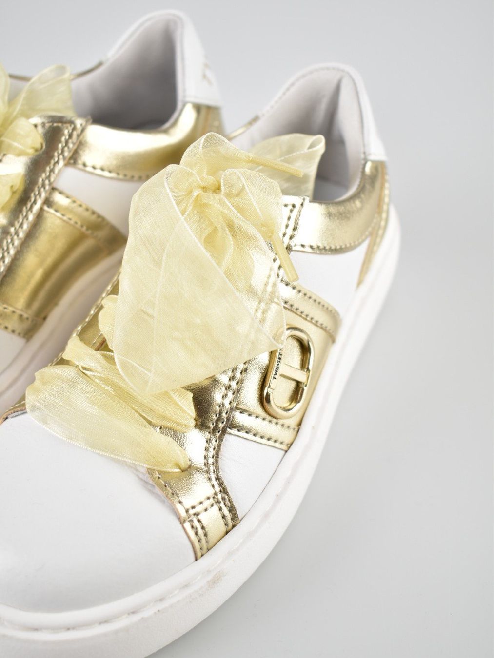 Twinset Scarpe per ragazze: Twinset Sneaker Gr.31, weiss/gold – Usato da Nürensdorf venduto da 2ND_STORY 5